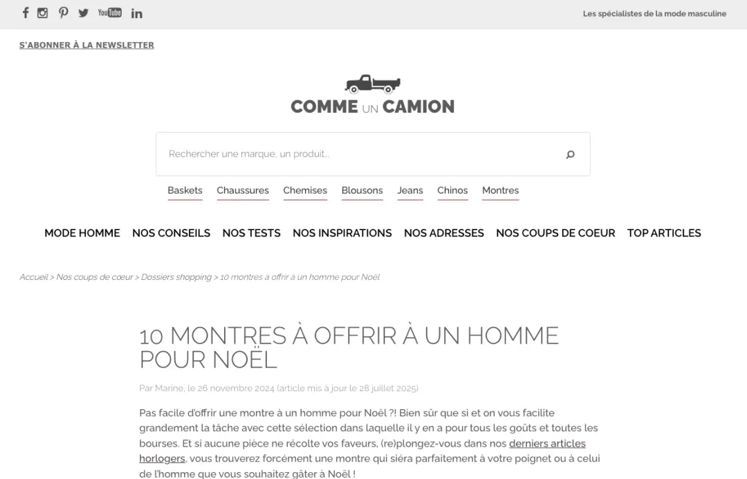 10 watches to give a man for Christmas