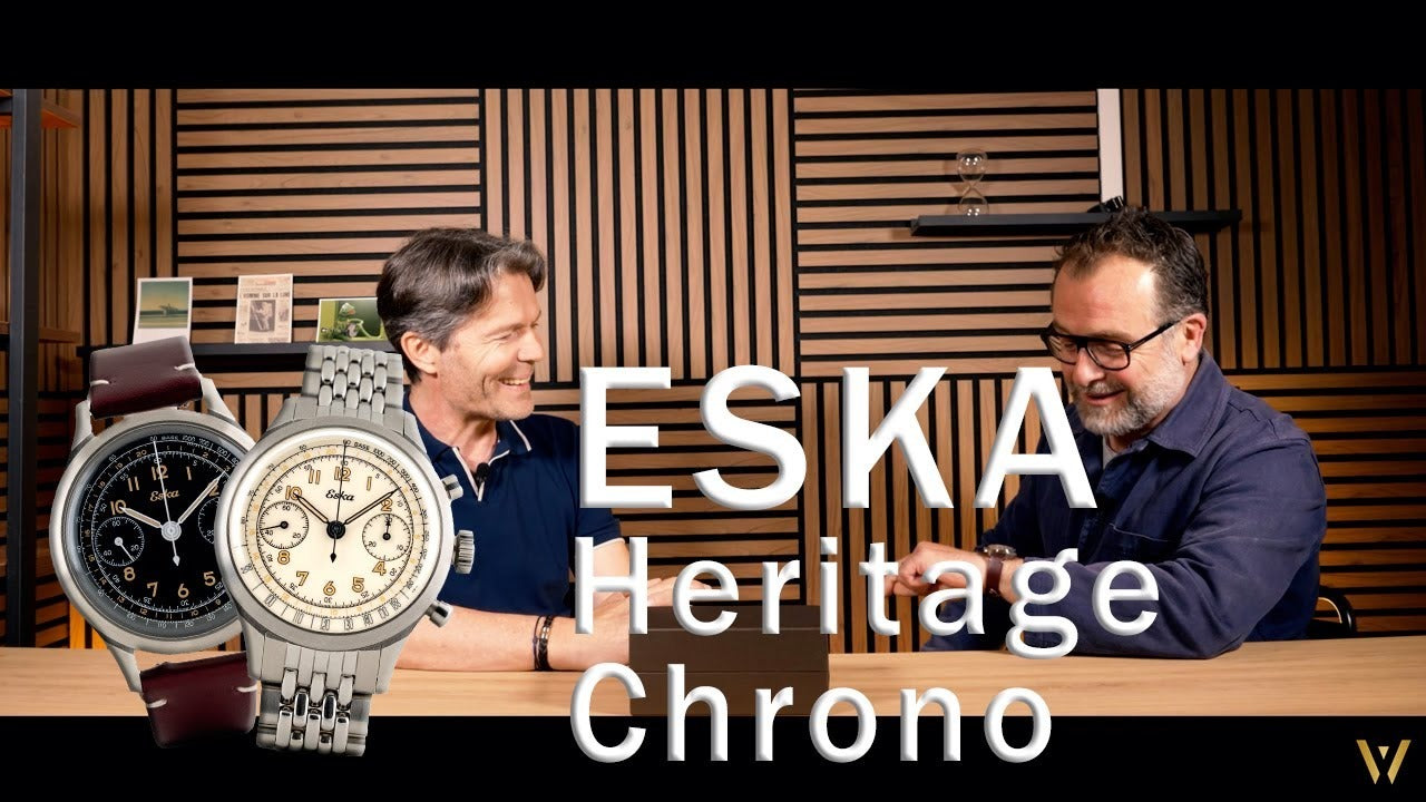 New Eska Heritage Chronographs: Launching Today
