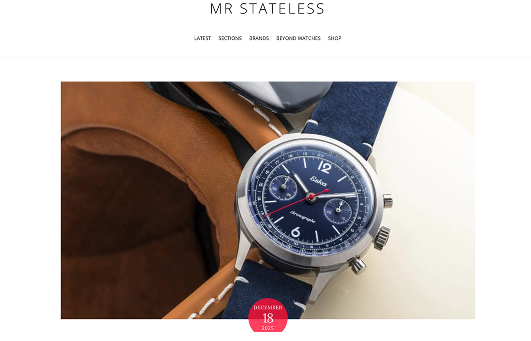 New Eska Racing Chronograph: Entry-Level Automatic Chronograph